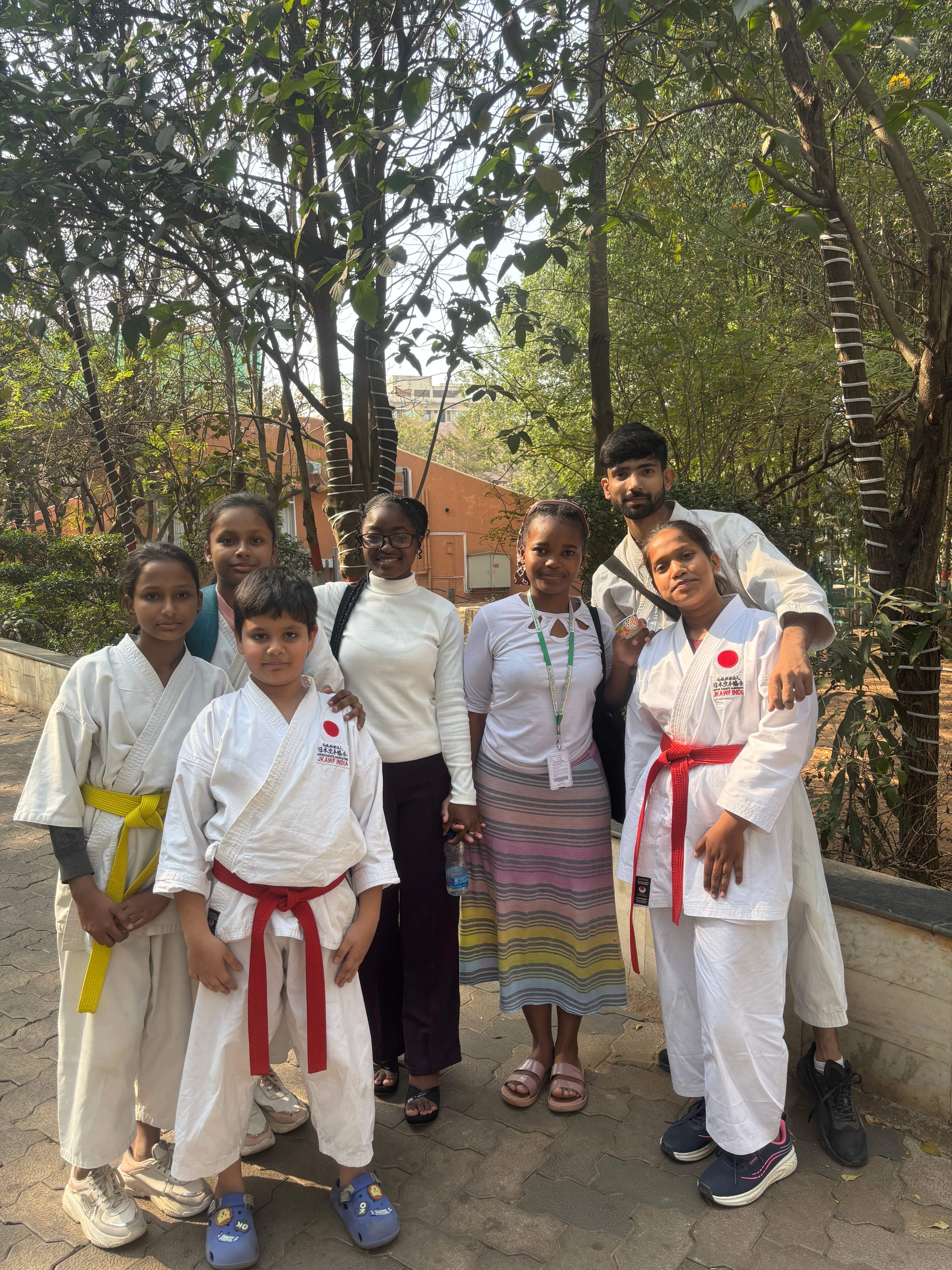 JKA Karate Club students